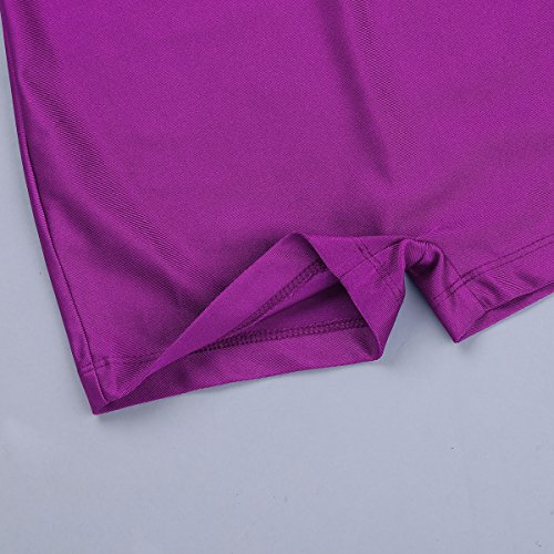 image for YiZYiF Girl's Team Basic Leotards Gymnastics Ballet Dance Unitard Body