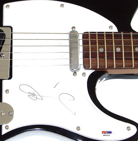 1 Block+Donnie+Autographed+Signed+Guitar