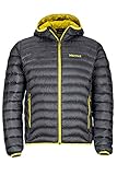 Marmot Tullus Hoody Men's Winter Puffer Jacket, Fill Power 600, Slate Grey, Medium