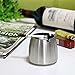 Hipiwe Windproof Ashtray Outdoor Cigar Ashtrays for Patio Tabletop Cigarette Ash Holder Stainless Steel Ash Tray Smoking Tobacco Jar for Home/Office (Large)