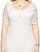 Nemidor Women's Full Lace Plus Size Wedding Maxi Dress White(5XL, 18plus)