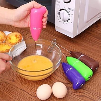 HaRvic Stainless Steel Mini Electric Handheld Portable Hand Blender/Stirrer/Egg Beater Machine for Kitchen (Multicolour)