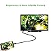 Get It Home Premium High Speed Micro HDMI to DVI Cable Male-Male (6 ft / 1.8 m) for HD Quality Video Transmission