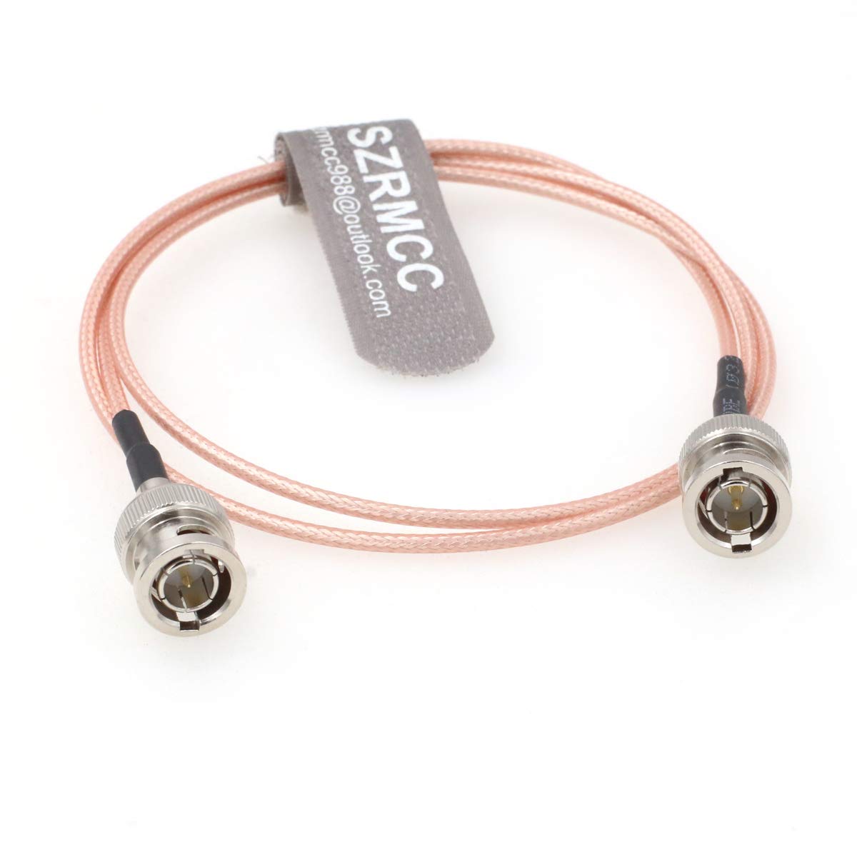 SZRMCC BNC Male to BNC Male 75ohm HD-SDI 3G RG179 Video Coaxial Cable for ARRI RED Blackmagic Cameras Atomos SmallHD Monitor (3m)