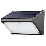 ENGREPO Radar Solar Lights, Outdoor Motion Sensor with Aluminum Alloy for House for Patio, Deck, Yard, Garden with Motion Activated Auto On/Off, 56 LED 1000 Lumens