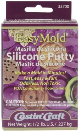 Environmental Silicone Castin'Craft Easymold Silicone Putty .5Lb- by Environmental