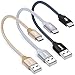 iSeekerKit USB Type C Cable, Short USB C Cable 1ft Braided Fast Charger Cord Compatible Samsung Galaxy S8 Plus, LG G6 G5, Google Pixel XL, Nexus 5X 6P, HTC 10, OnePlus2 [3 Pack]