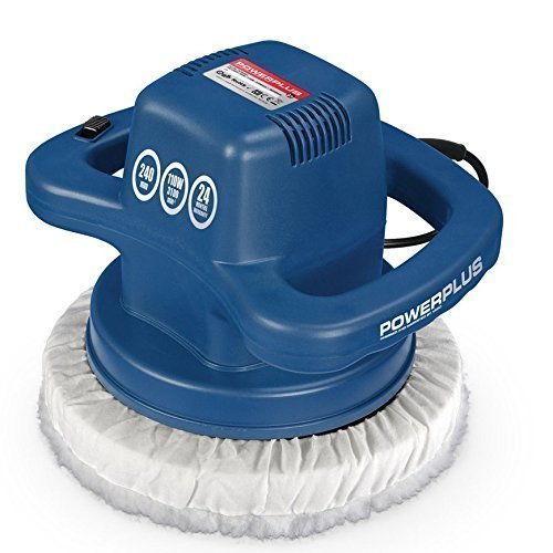 Powerplus 240mm 110 Watt, 230v 3,100rpm Vehicle & Furniture Polisher