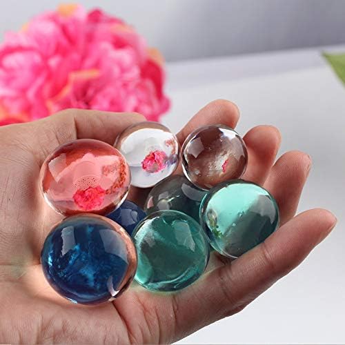 Composted Soil Decoration Crystal About 150pcs Big Orbiz Growing Bulbs 5-12mm Hydrogel Grow in Water Colorful Water Beads Crystal Soil for Home Decoration