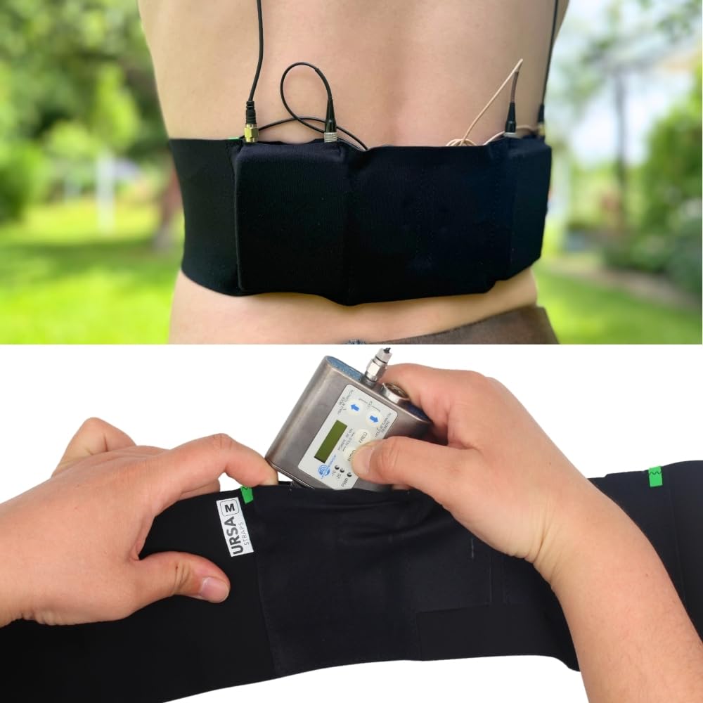URSA Waist Strap - Double Pouch (Black, Large Waist)