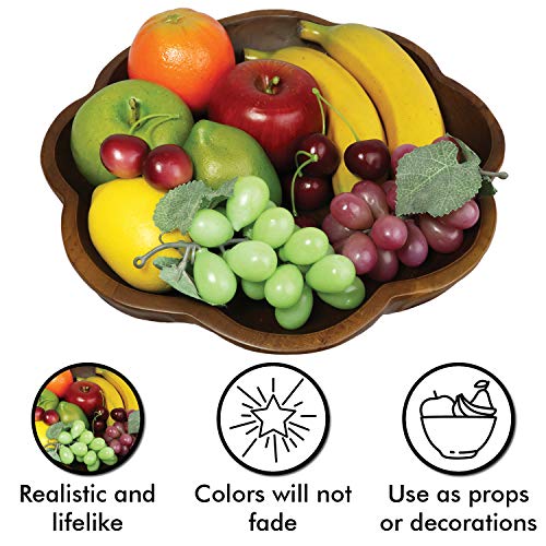 Fake Fruit Artificial Realistic Lifelike Decorative Foam Fruits