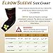 CopperJoint Compression Elbow Sleeve – Copper-Infused High-Performance Design, Promotes Proper Blood Flow and Helps Improving Circulation and Support Healing for All Lifestyles - Single (Large)
