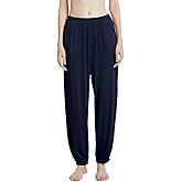 Aflowyii Modal Pajama Pants for Women Lounge Pants with Pockets Stretch Loose Yoga Pants Comfy Nightwear Sleepwear Pj Bottoms