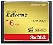 SanDisk Extreme 16GB Compact Flash Memory Card UDMA 7 Speed Up To 120MB/s, Frustration-Free Packaging- SDCFXS-016G-AFFP (Label May Change)