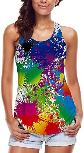Women's Cool Design 3D Printed Sleeveless Racerback Tank Top Vest Shirts …