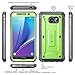 Samsung Galaxy Note 5 Case, SUPCASE [Heavy Duty] Belt Clip Holster Case for Galaxy Note 5 [Unicorn Beetle PRO Series] Full-Body Rugged Cover with Built-in Screen Protector/Bumpers (Green/Gray)