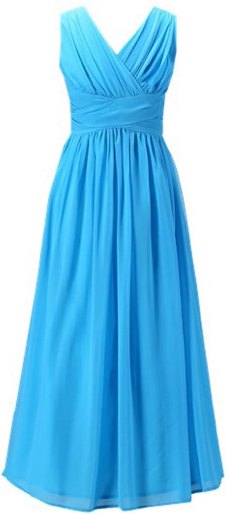 Happy Rose Juniors Long Bridesmaid Dress Party Dresses Flower Girl's Dress