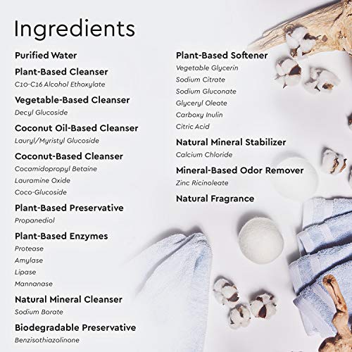 Puracy Natural Liquid Laundry Detergent, 192 Loads, Hypoallergenic