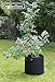 GardenMate 3-Pack 8 gallons Soft-Sided Plant pots – Grow Bags with Soft Felt-Like Texture That Promote air Root Pruning