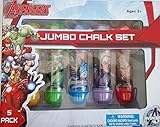 Marvel Avengers Jumbo Chalk Set - 5 Pack