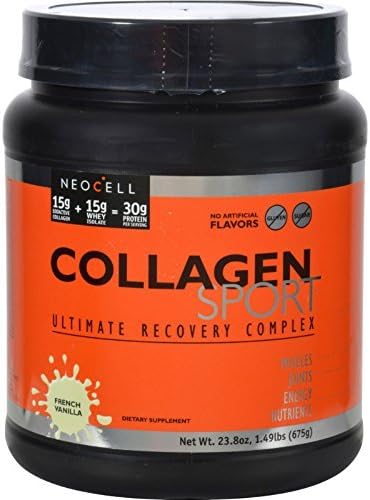 NeoCell Collagen Sport Whey Isolate Complex French Vanilla - 1.49 lbs