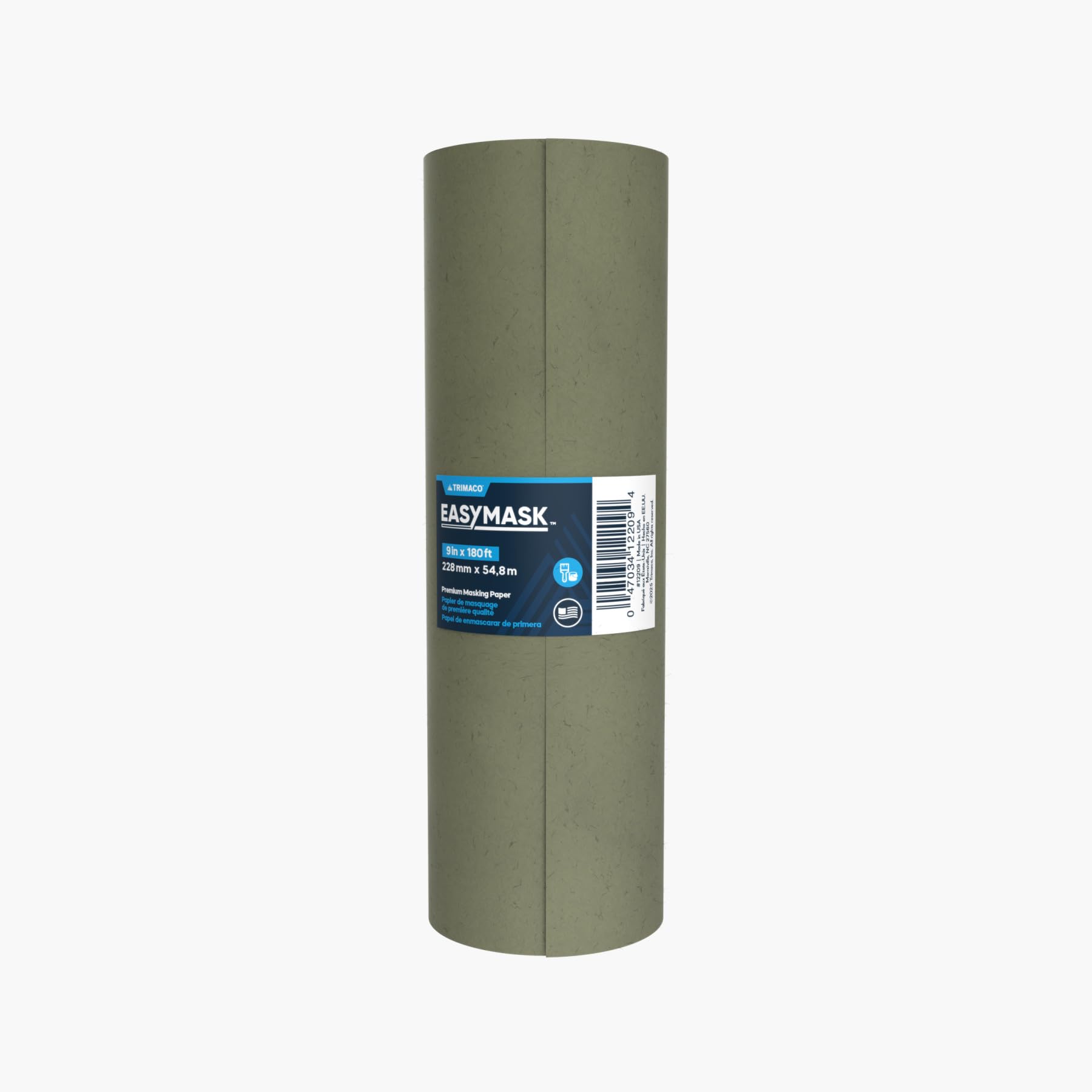 9-inch x 60-yard Green Premium Masking Paper
