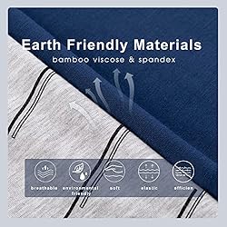 BAMBOO COOL Mens Bamboo Underwear Boxer Briefs