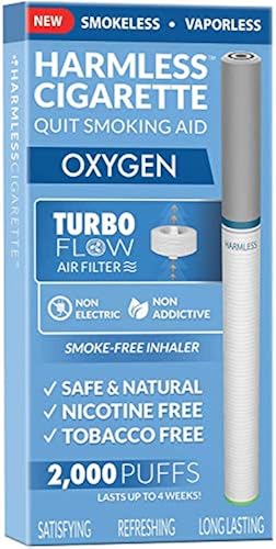 Cigarete for Traveling on Airplanes/Airports/Non-Electric/Smoke-Free/NicoTin-Free  (Oxygen 2.0, 1 Pack) in Kenya