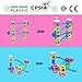 Hippococo Magnetic 3D Building Blocks with Marble Run Game: New Innovative STEM Educational Toy for Boys/Girls, Durable, Sturdy & Safe Construction Set, Promote Kids Creativity & Imagination (32 PCS)
