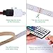 Boomile 16.4ft Flexible LED Light Strip Kit, RGB Color Changing, 150 Units 5050 LEDs Non-Waterproof, DC 12v LED Strip Lights with 44Key Remote Controller and Power Supply for Kitchen Bedroom Car Bar