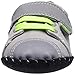 pediped Originals Jake Sneaker (Infant/Toddler), Grey/Lime, Medium (12-18 Months E US Infant)