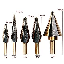 HSS 4241 Cobalt Multiple Hole 50 Sizes Step Drill