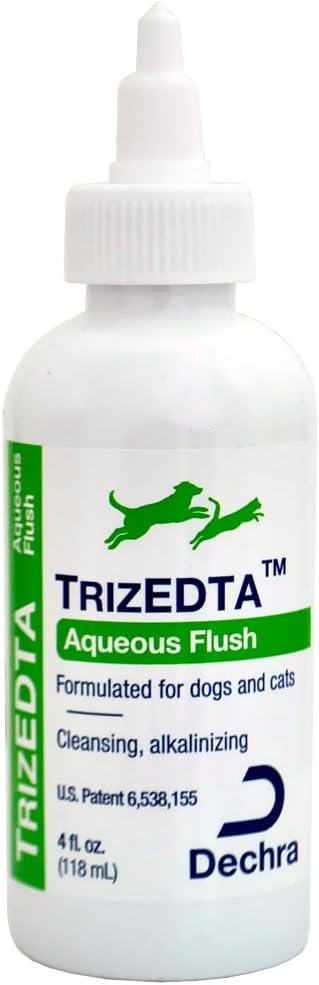 TrizEDTA Aqueous Flush Cleans the ears of dogs and cats 4oz