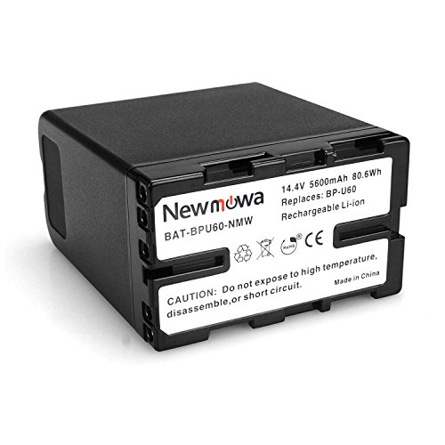 Newmowa BP-U60 Rechargeable Li-ion Battery for Sony BP-U60 and Sony PMW-100, PMW-150, PMW-160, PMW-200, PMW-300, PMW-EX1, PMW-EX1R, PMW-EX3, PMW-EX160, PMW-EX260, PMW-EX280, PMW-F3 Newmowa BP-U60 Rechargeable Li-ion Battery for Sony BP-U60 and Sony PMW-100, PMW-150, PMW-160, PMW-200, PMW-300, PMW-EX1, PMW-EX1R, PMW-EX3, PMW-EX160, PMW-EX260, PMW-EX280, PMW-F3