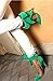 Z&L Fashion Women's Pointy Toe High Heel Stiletto Big Bow Pumps Green Size 8.5
