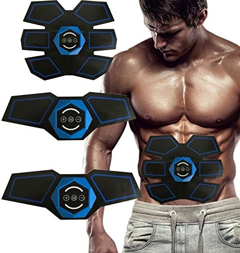 [Bestseller]Gorkevin Abdominal Muscle Toner，Abs Training Gear，Muscle System for Abdomen and Arm, Wireless，Home/Office Workout Equipment，Support Men &amp; Women