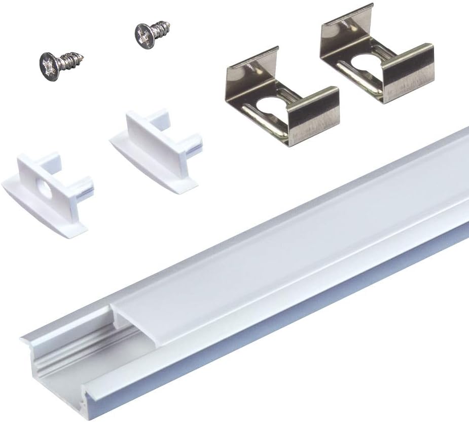 Armacost Lighting 960052 Recessed Mounting Channel, Aluminum - - 