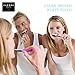 (4 Pack) Charcoal Whitening Toothbrush, Ultra Slim Head, Gentle Soft Black Binchotan Tooth Brush Medium Tip - Infused Bamboo Bristles Remove Plaque Stains, Whitens Teeth - Great w/ Charcoal Toothpaste