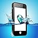 iPhone 7 Waterproof Case, iThrough IP68 Underwater Case for iPhone 7, Dust Proof, Snow Proof, Shockproof, Heavy Duty Protective Carrying Slim Case Cover for iPhone 7 with Touch ID, 4.7'' (Black)