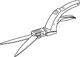 Gardena Classic Rotatable Grass Shears 360° Ergonomic Hand Shears view 7