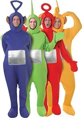 Licensed Teletubbies Fancy Dress Costumes Book Week TV Mens Ladies ...