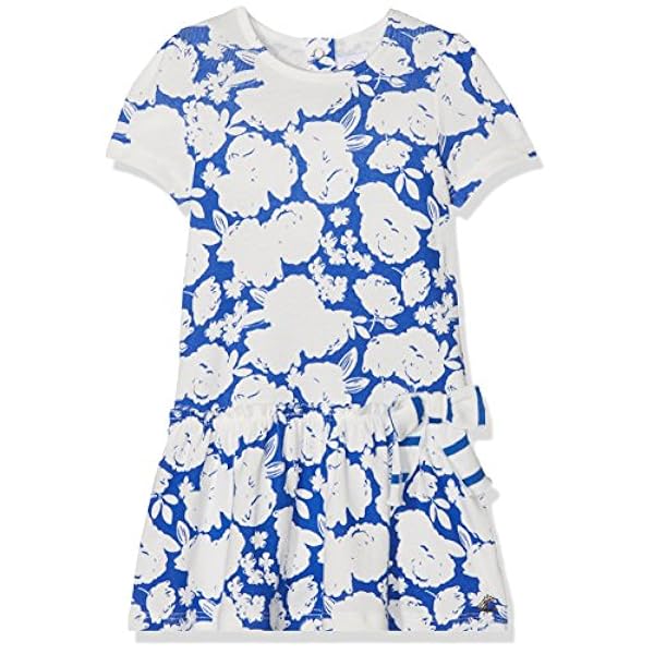 Petit Bateau Robe Mc Bebe Fille