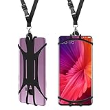 Cell Phone Lanyard Case,Universal Mobile Phone Cover Handsfree Smartphone Holder with Adjustable Neck Strap Soft and Comfortable for iPhone X 8 7