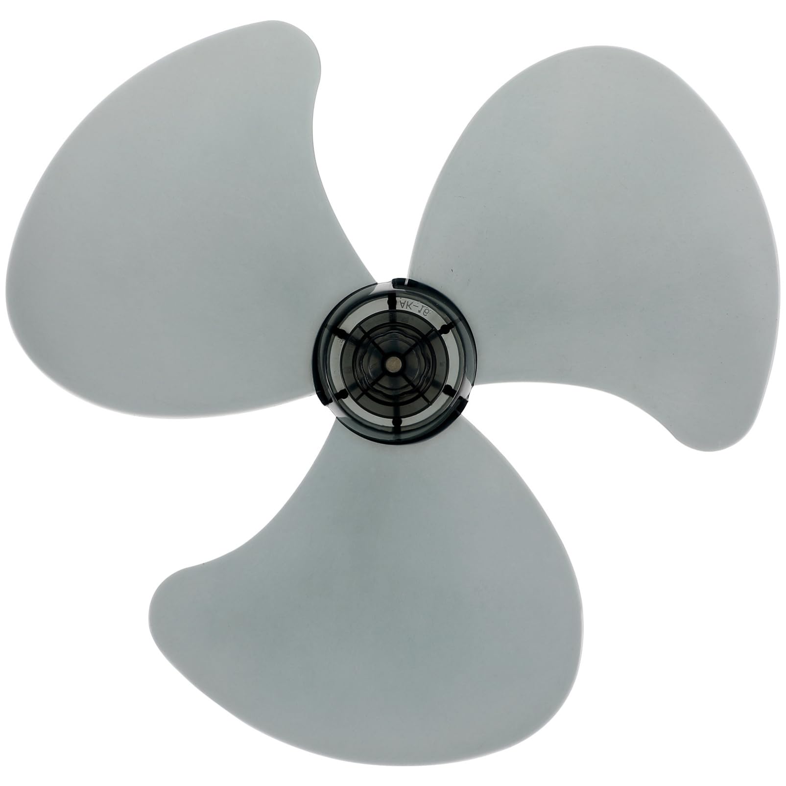 Photo 1 of IMIKEYA Universal Fan Blades: Plastic Fans Replacement Parts with Nut Cover 3 Leaves Universal Household Table Standing Fan Pedestal Blades 16inch