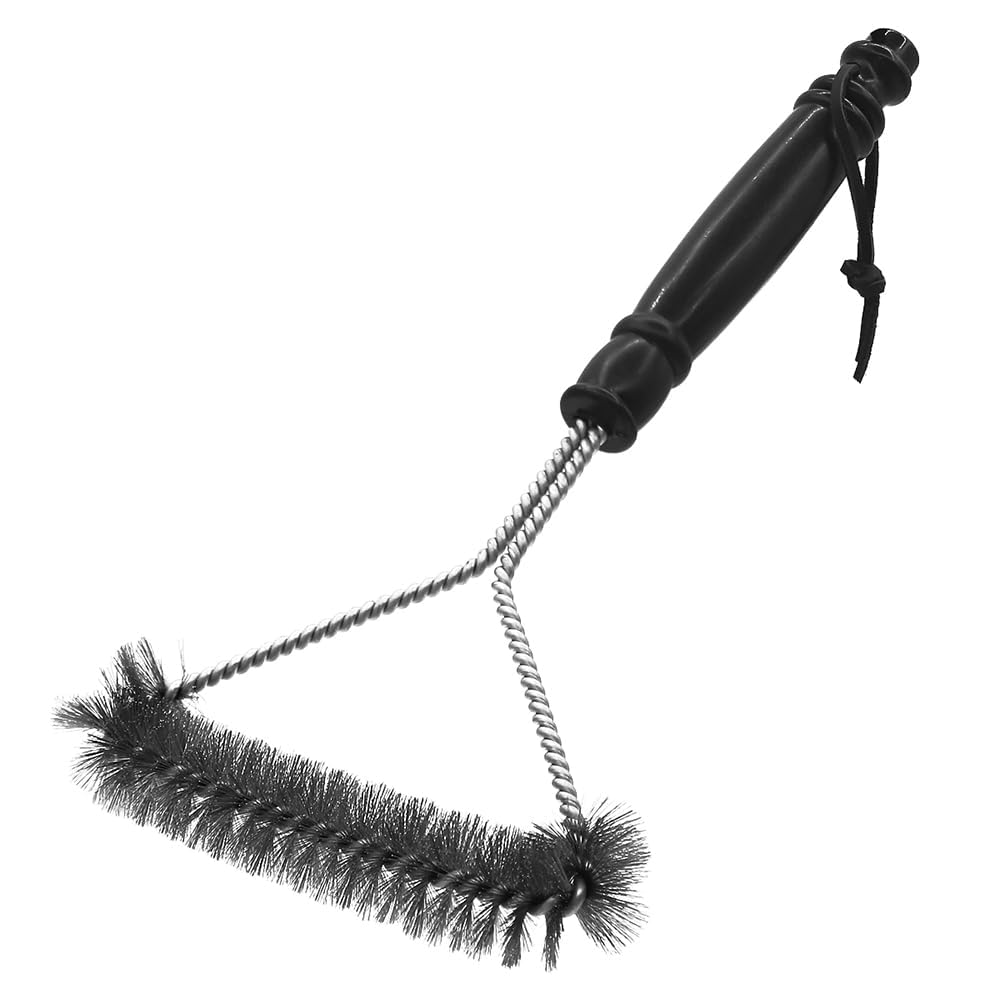 Namvo Grill Cleaning Brush - BBQ And Oven Cleaner Wire Brush, Heavy Duty Triangular Design With Extra Thick Stainless Steel Bristles