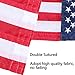 HOOSUN USA Garden Flag, American Garden Flag Embroidered Stars Classic United States Garden Flags Sewn Stripes & Double Stitched 18 x 12 Inch (USA-Embroidered Stars)