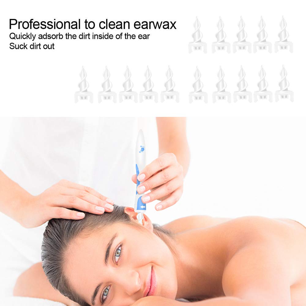 Ohrenreiniger, Spirale Silikon Ohr Wachs Entfernung Tool Kit