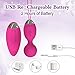 Wireless Remote Control Electrical Vibrating Kegel Balls for Shrink and Massage Vagina Muscles Bullet Mini Vibrator Egg -Best Adult Sex Toys for Women, USB Rechargeable 10 Frequency for Couples