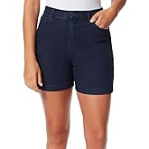 Gloria Vanderbilt Shorts Women's Amanda Shorts - Denim Blue 6