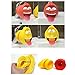 Larva Funny Character Faucet Cover, Safety Faucet Extender For Children Toddler Kids (Red)